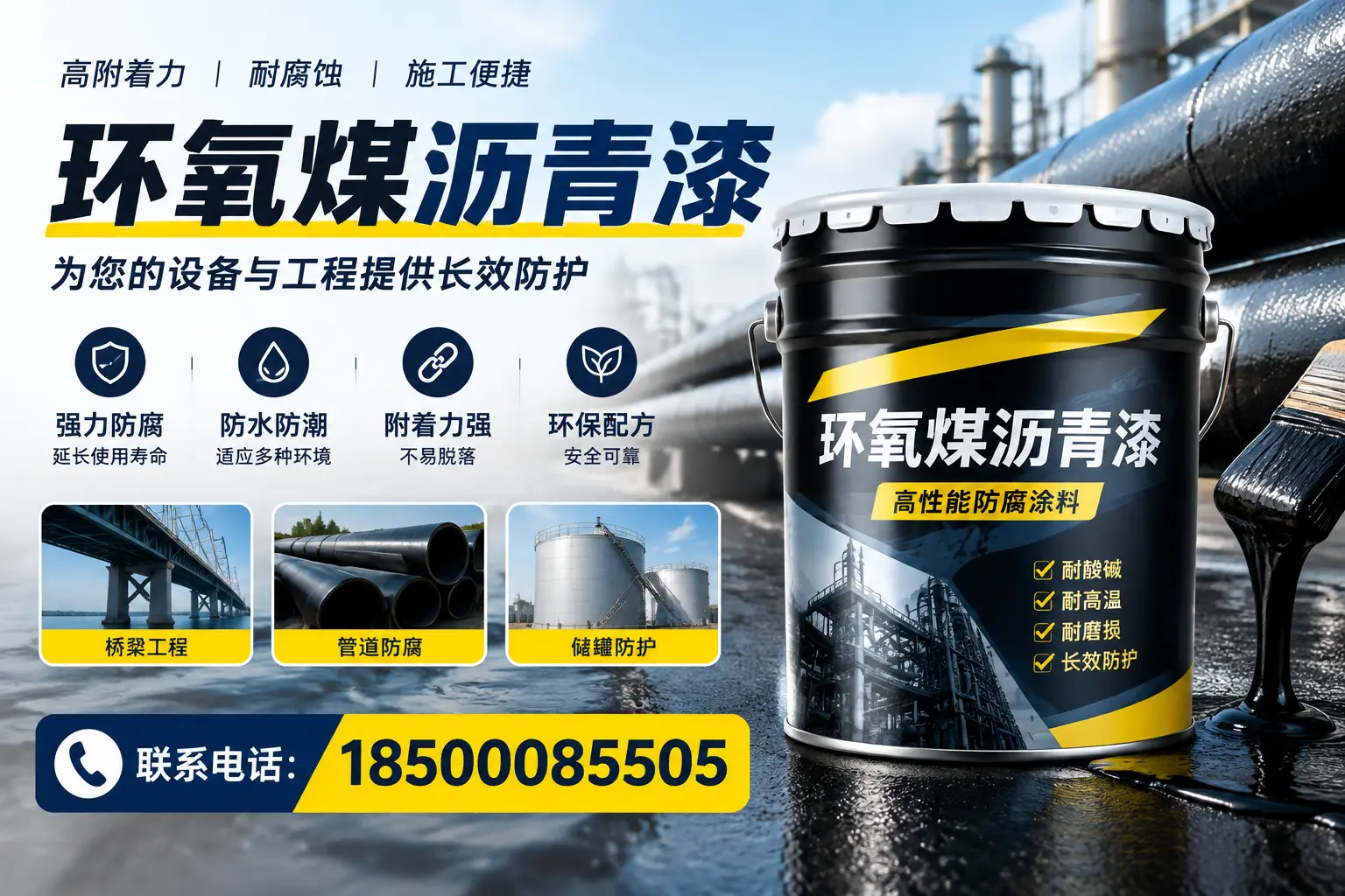 环氧煤沥青漆与其他涂料的对比分析，助力乐东企业决策